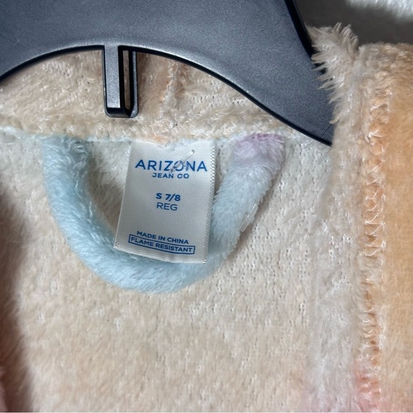 Arizona Jean Co. Girls Kids Multicolor Bath Unicorn Robe size S(7/8). - Picture 4 of 7